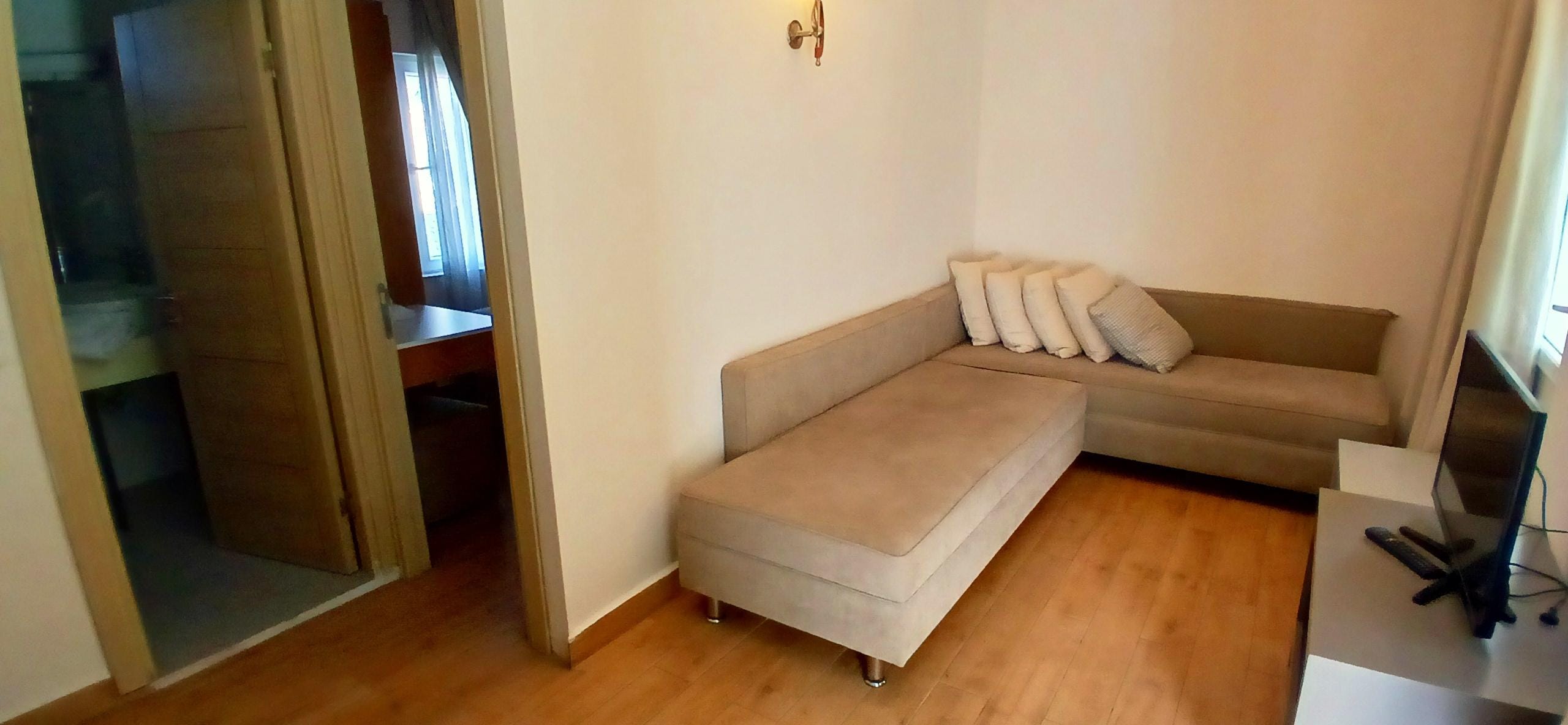 seating area of room