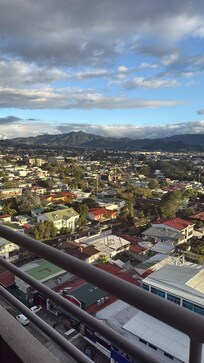 View from the balcony