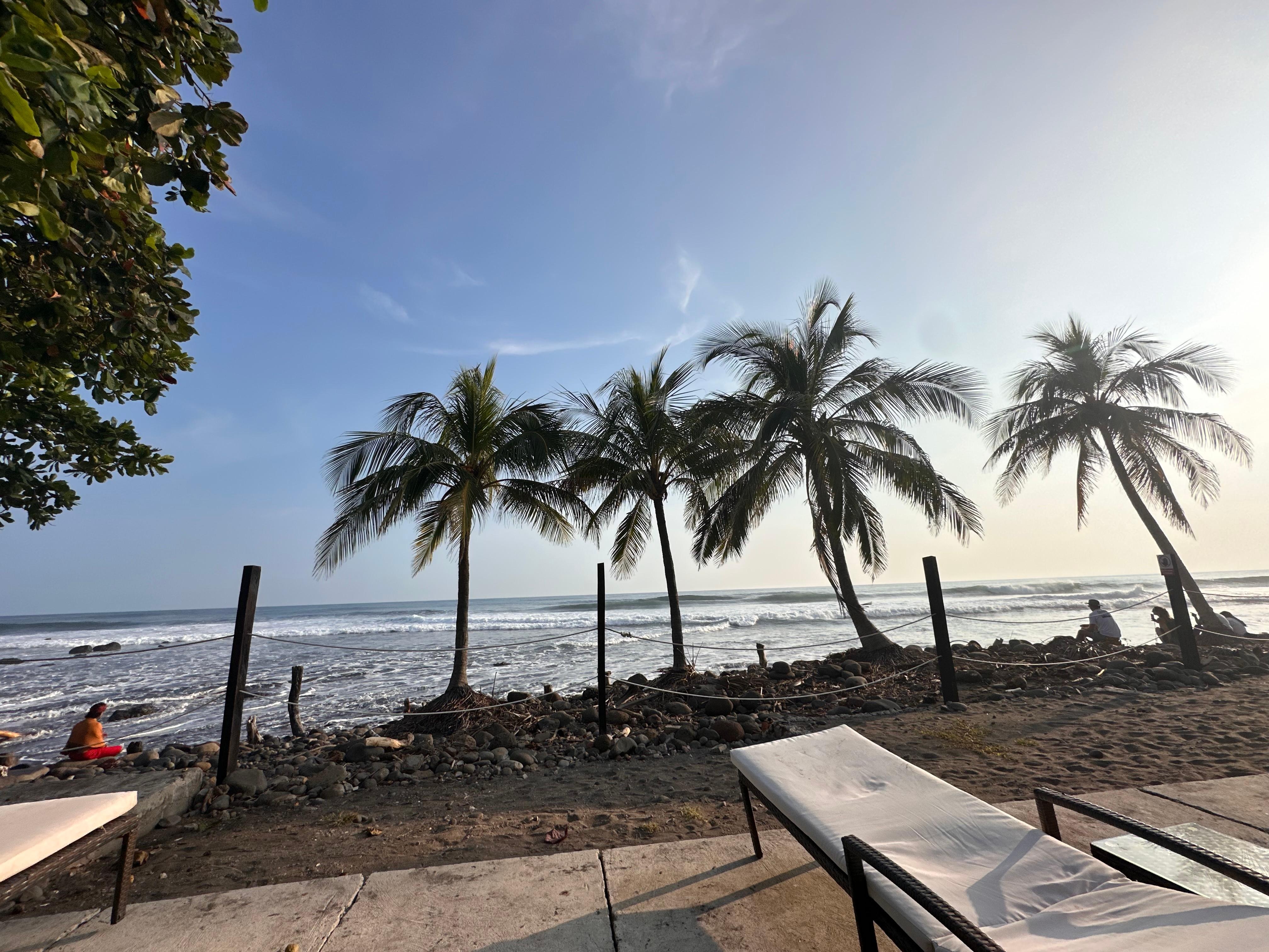 View from infinity pool 
