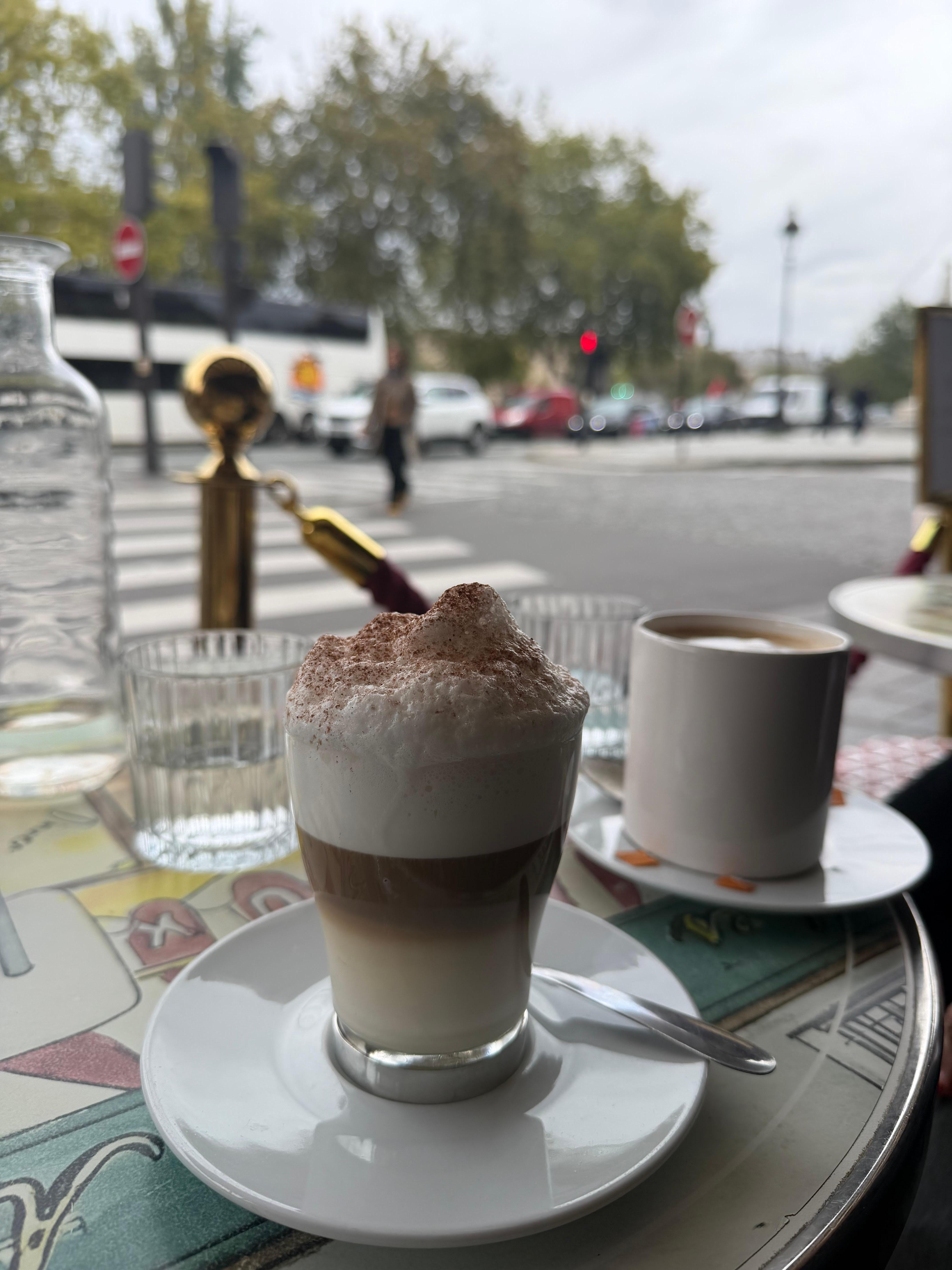 Cappuccino from Café des Beaux Arts (Changement de Propriétaire)