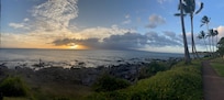 The view from the condo property.