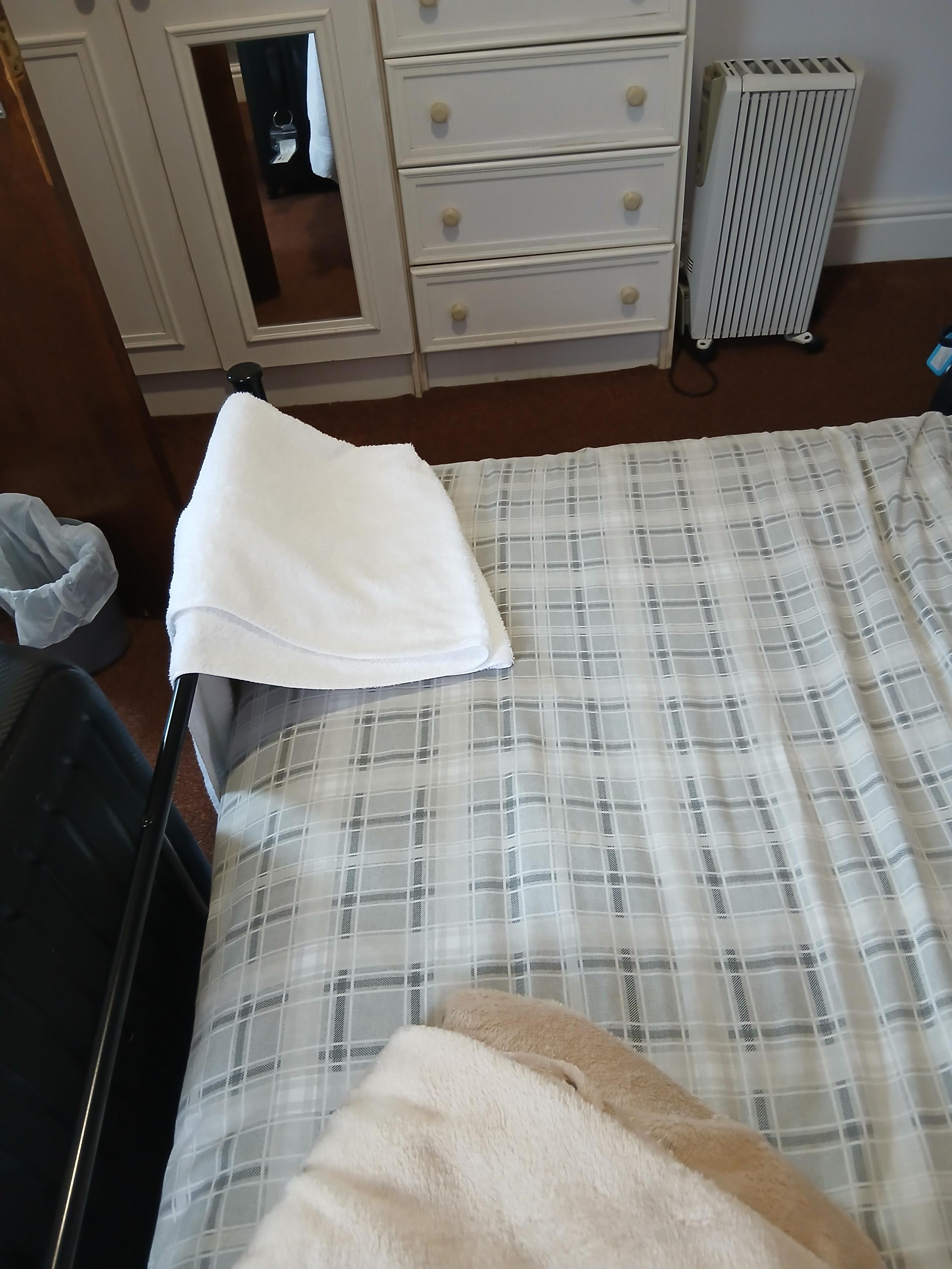 Comfortable Bed.