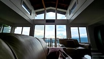 View from the living room couch