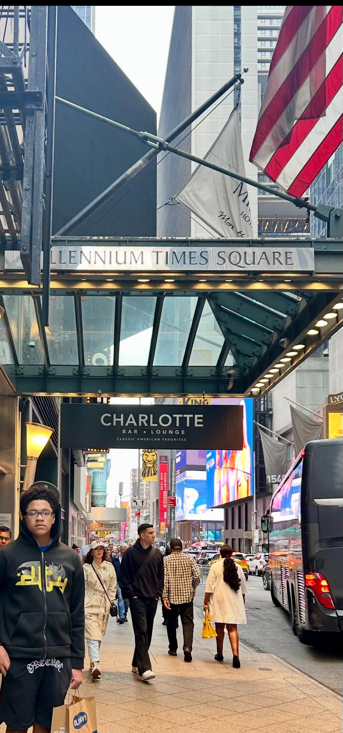 Best Hotel in Times Square with access to 2 streets leading you to full NYC adventure and unforgettable memories. 