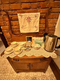 Tea and hot cocoa bar