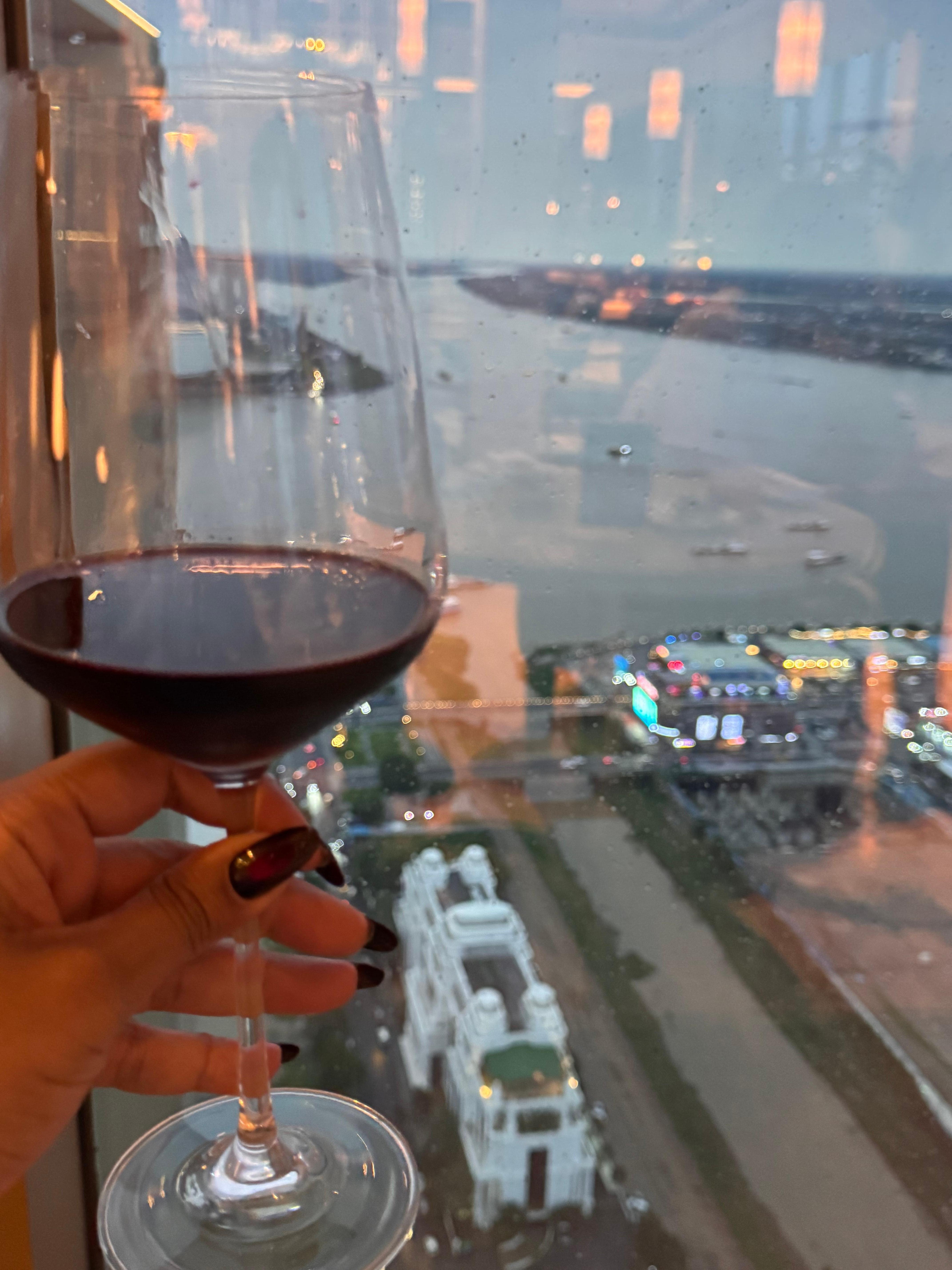 View from the lounge