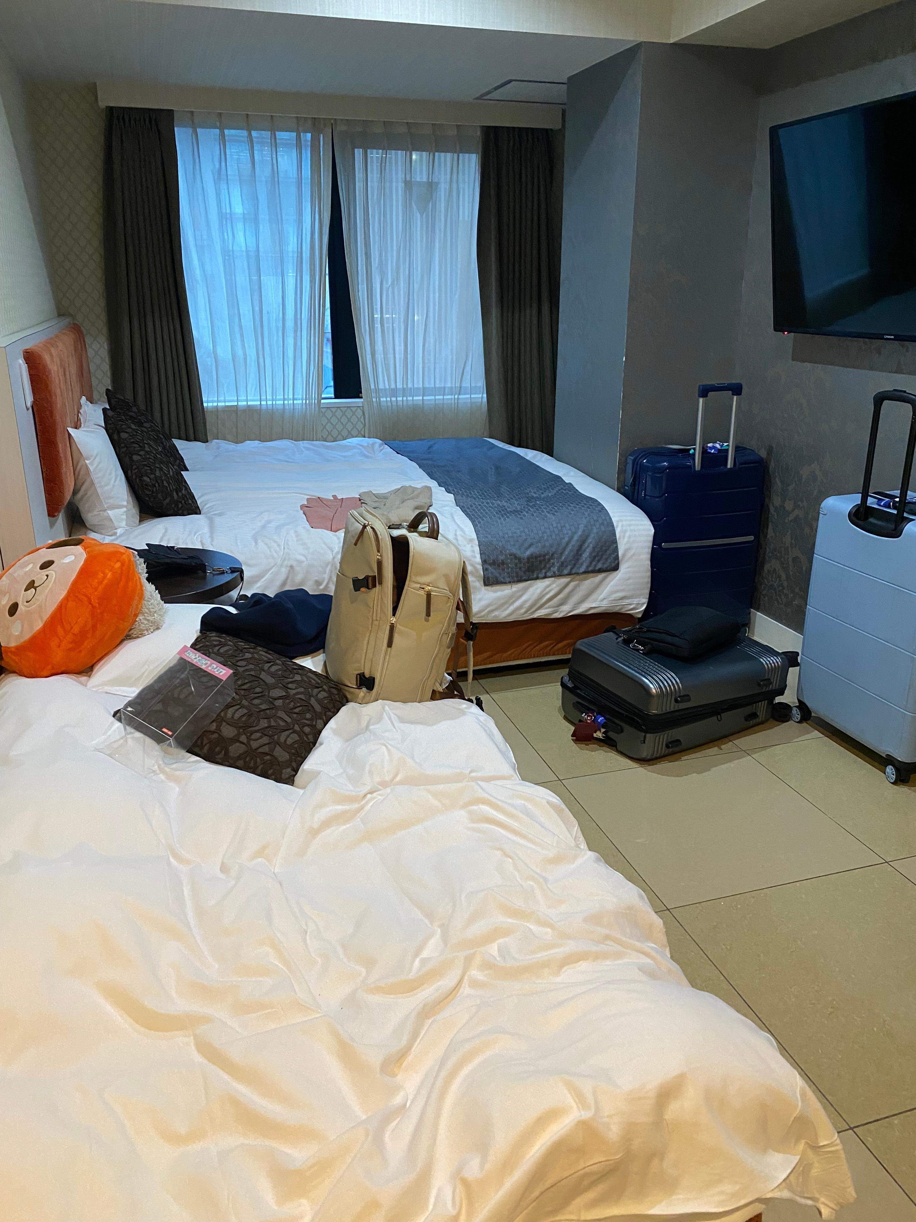 My husband had to crawl over me to get off the bed at night to go to the bathroom 