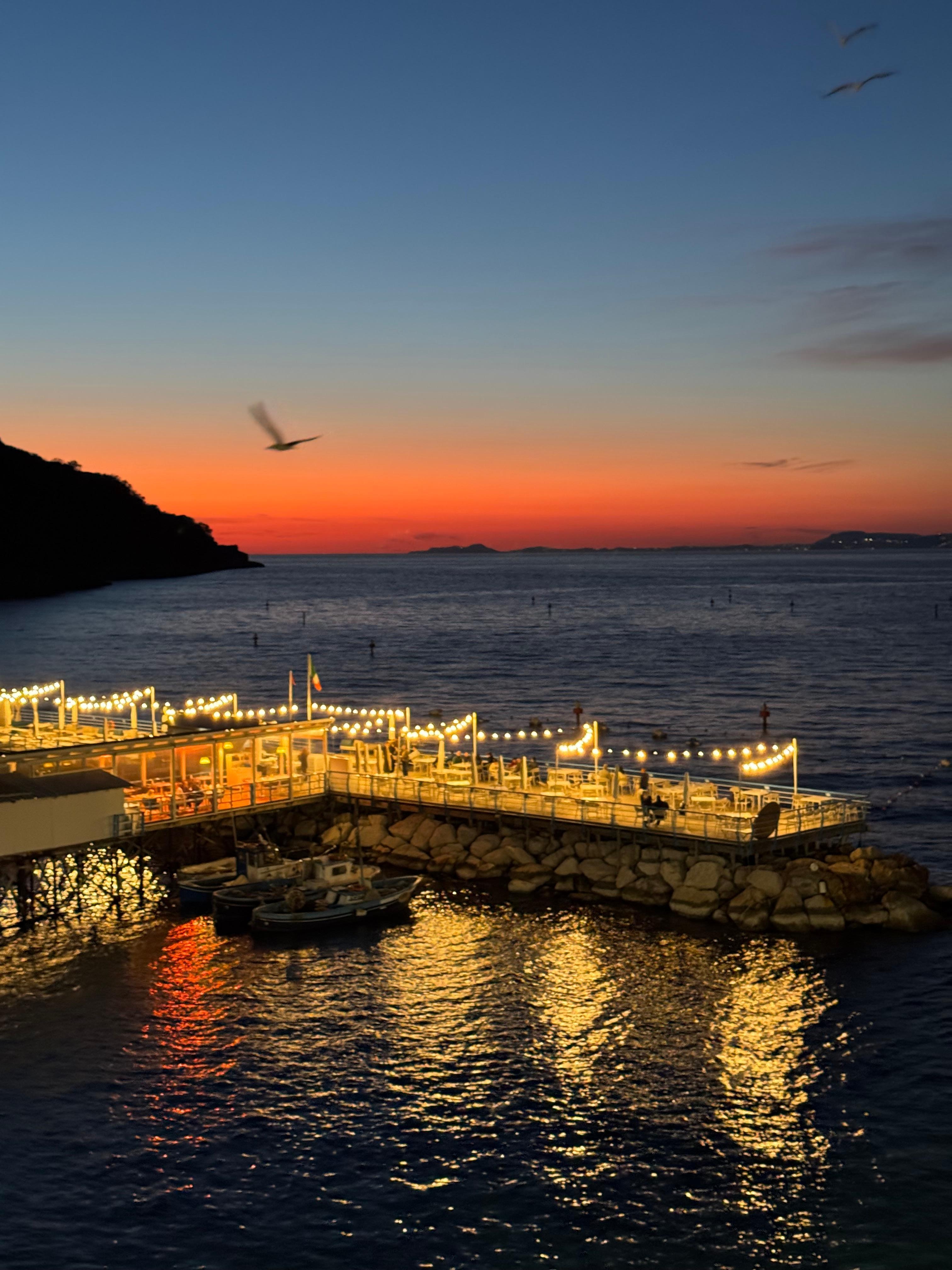 Marina Grande at night