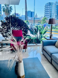 The lobby