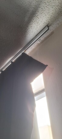 Curtain missing support hooks