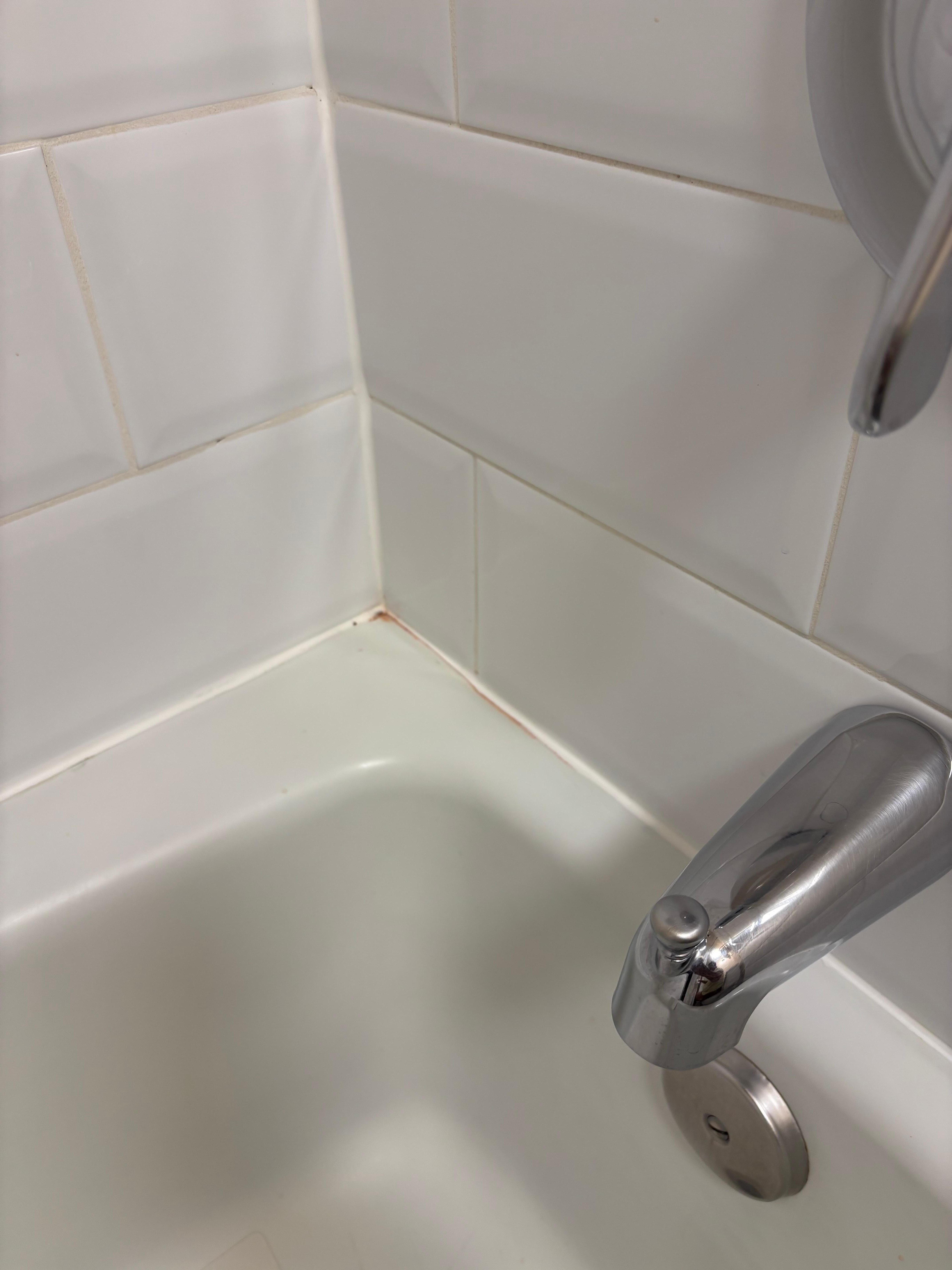 Blood in tub