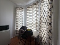 I was happy about the table, chairs, microwave and fridge. Very nice.