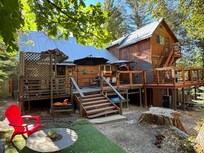 Rear of house