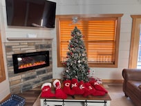 Inside-living room area