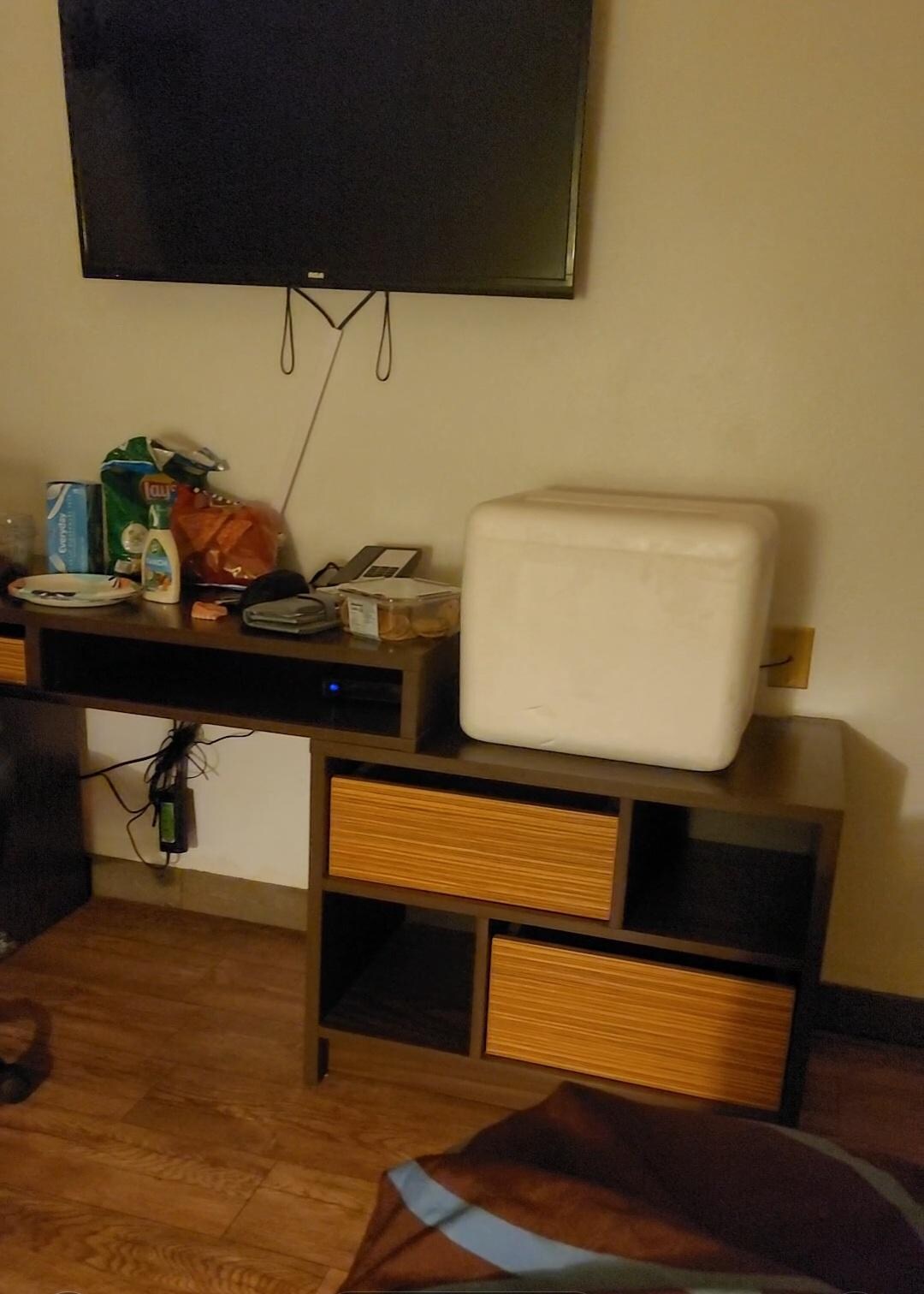 Only "table in the room
