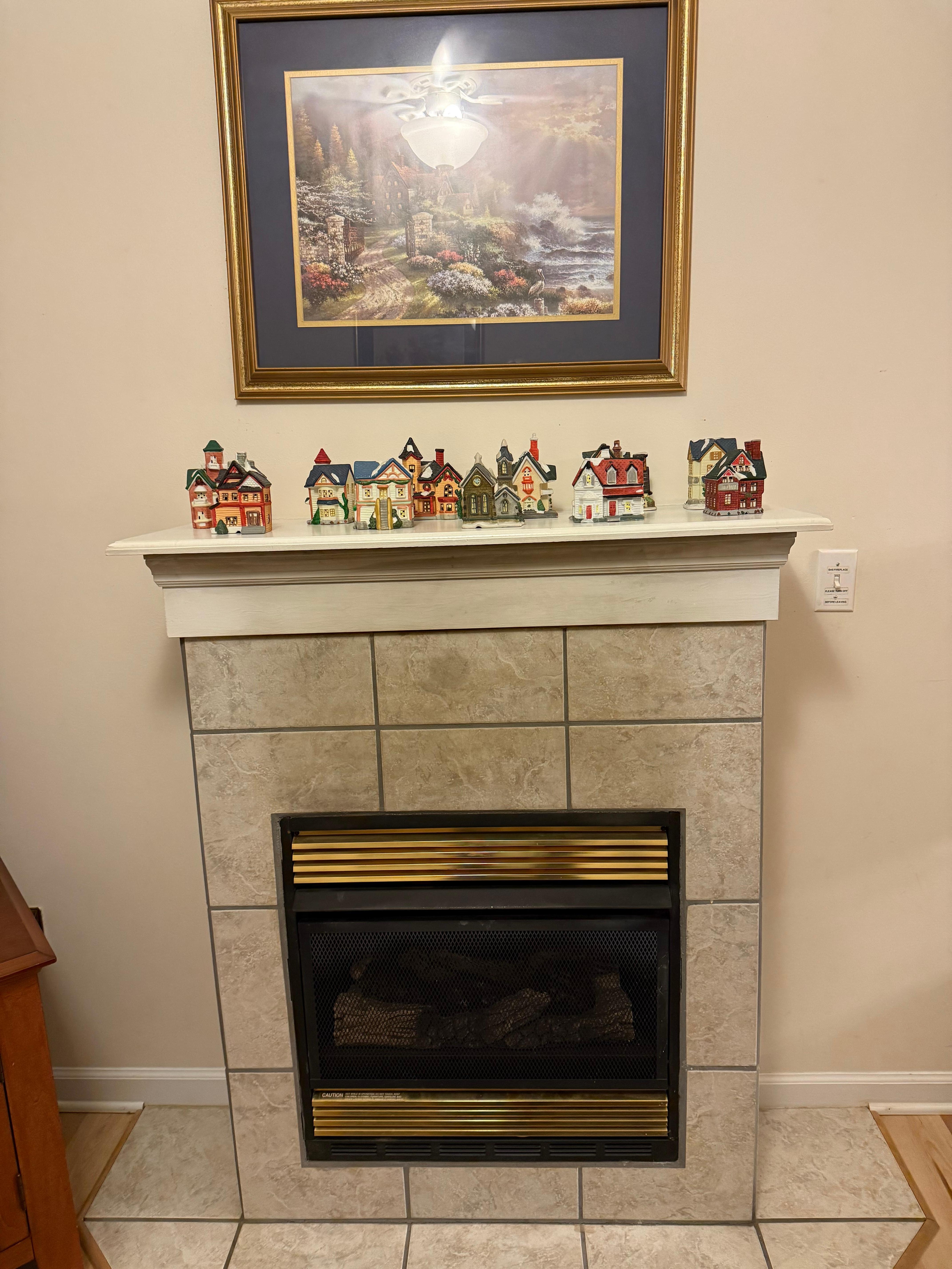 The Christmas decorations were very thoughtful. 