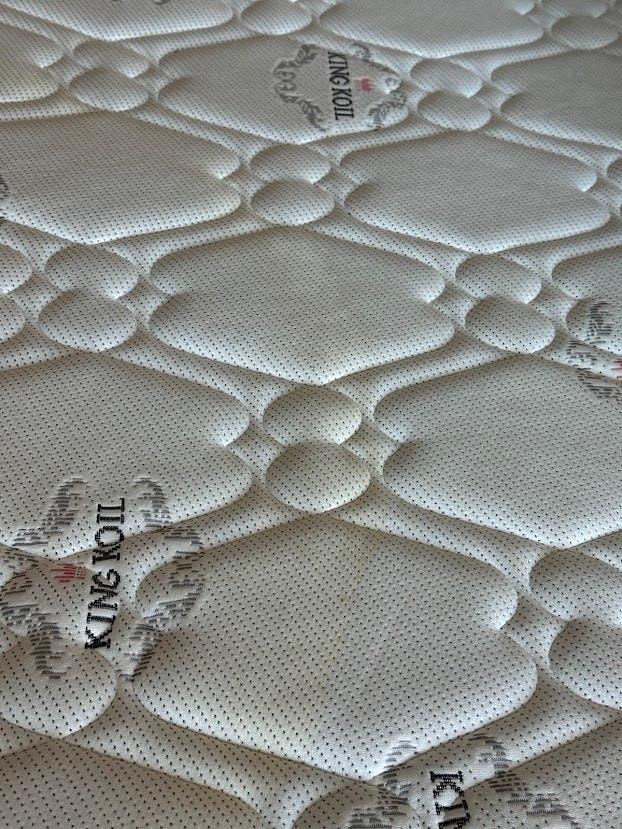 Stained mattress
