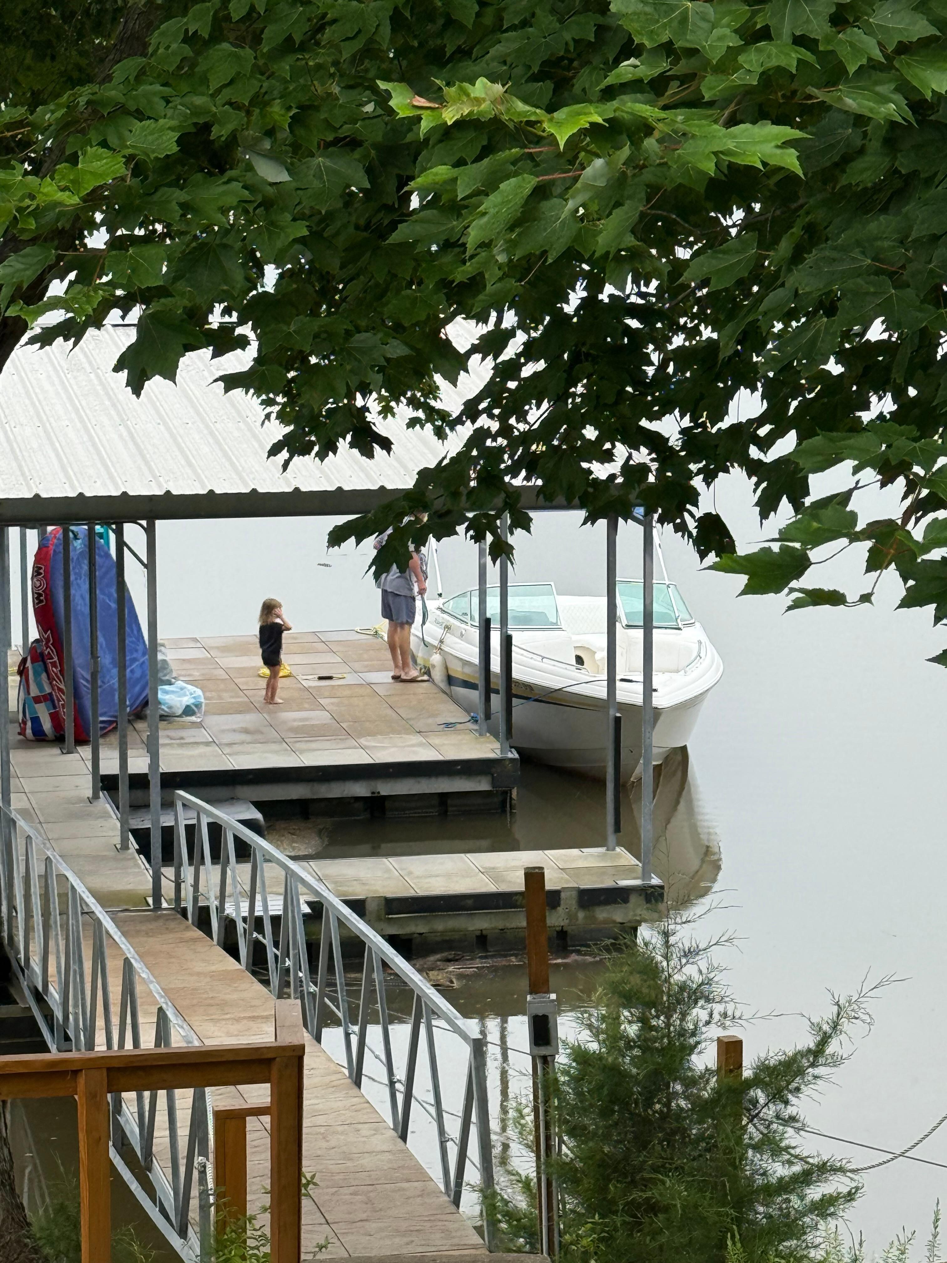 Large private dock