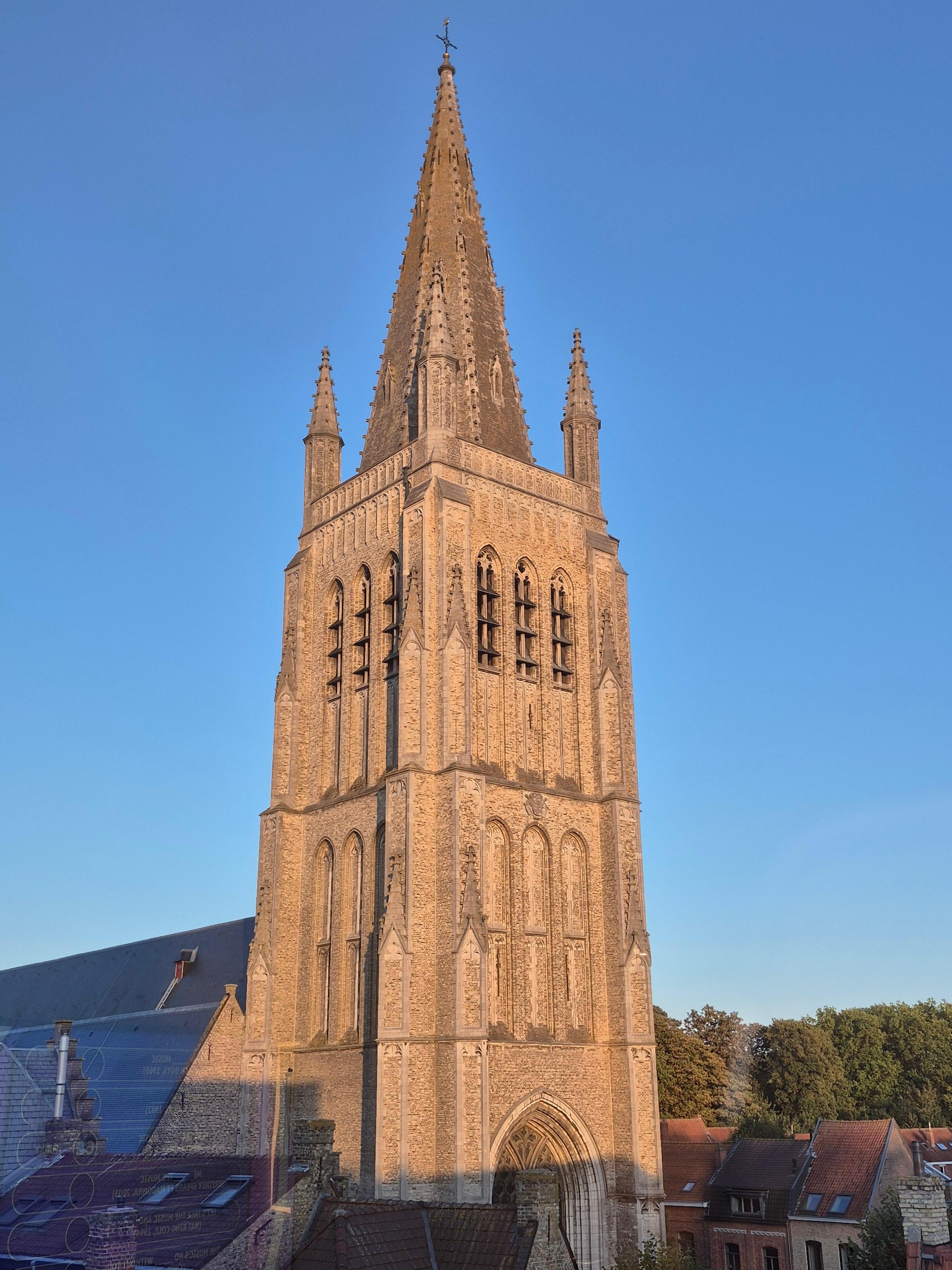 View of Poperinge church 