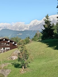 Vue du balcon de l'appartement