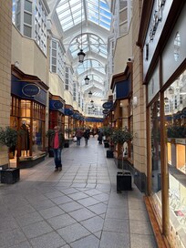 Sanderson Arcade (lots of shops and restaurants, MandS)