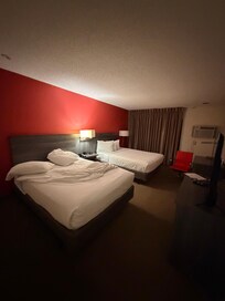 Así se encontraba la habitación cuando llegué.