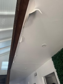 This is what we walked in to