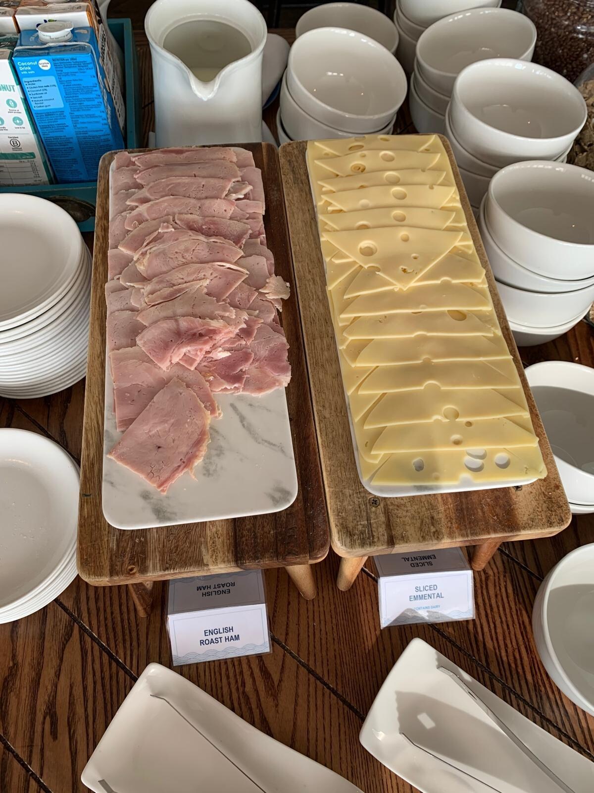 Mehr Auswahl als Brotbeleg gab es nicht.