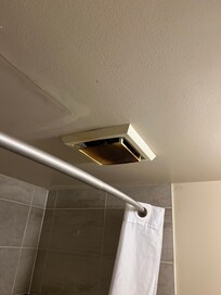 Vent in the bathroom.