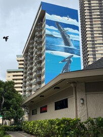 Another view of the building from the street.