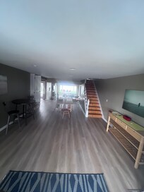 Lots of space in the great room for all nine of us!