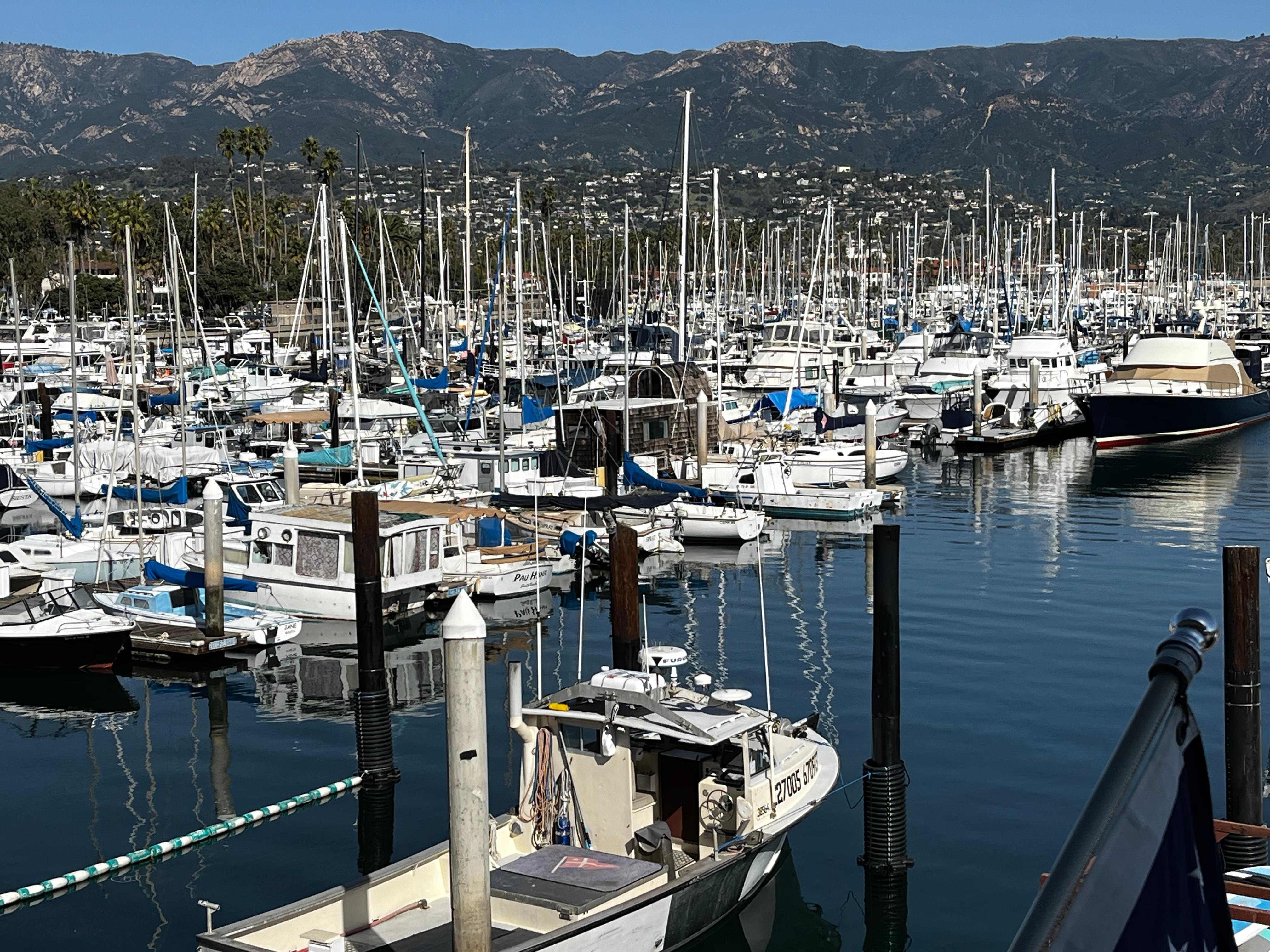 A short walk to the harbor. 