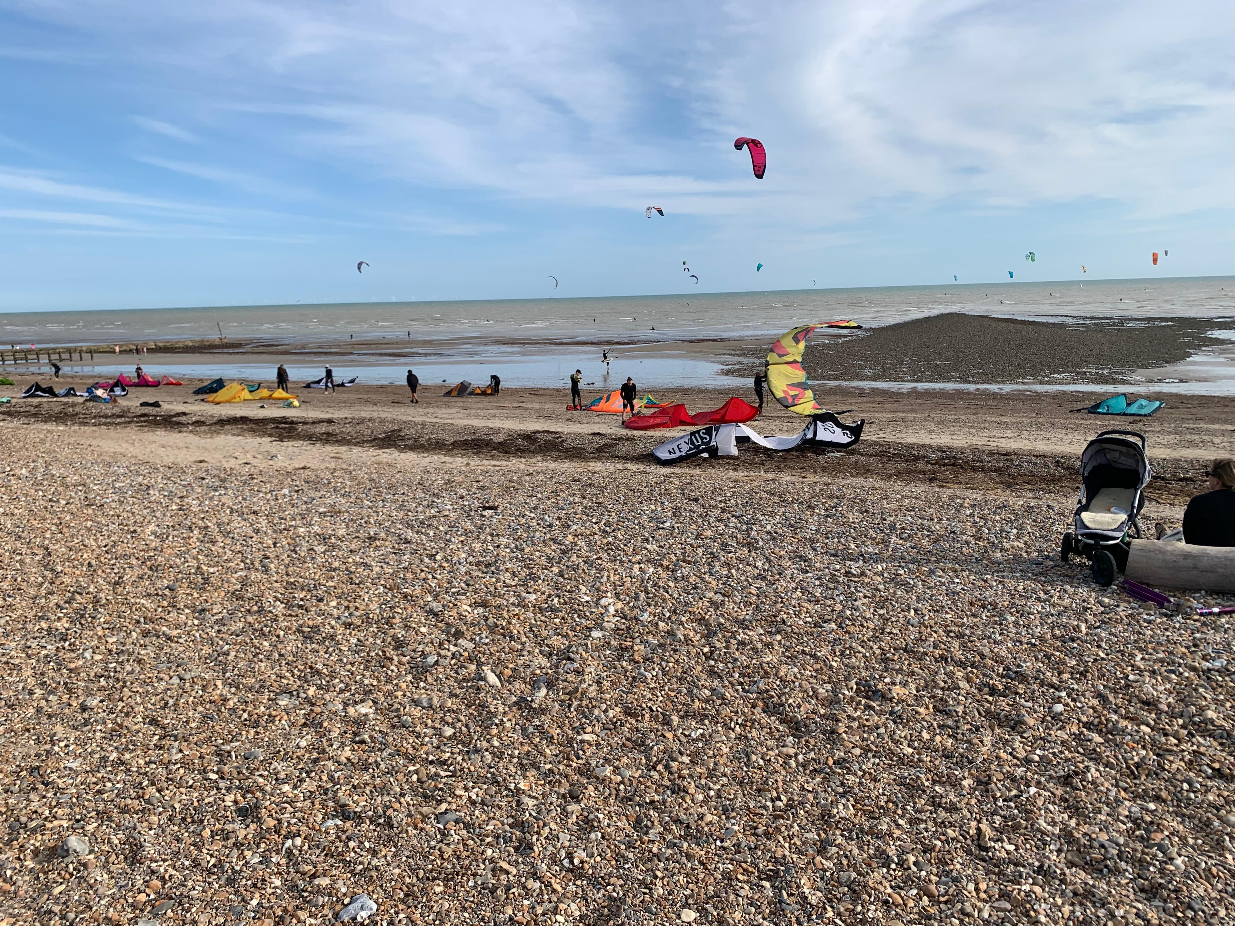 Kite surfing paradise