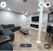 The living room is the 3rd bedroom, which was not good for a week long stay and not what we wanted.