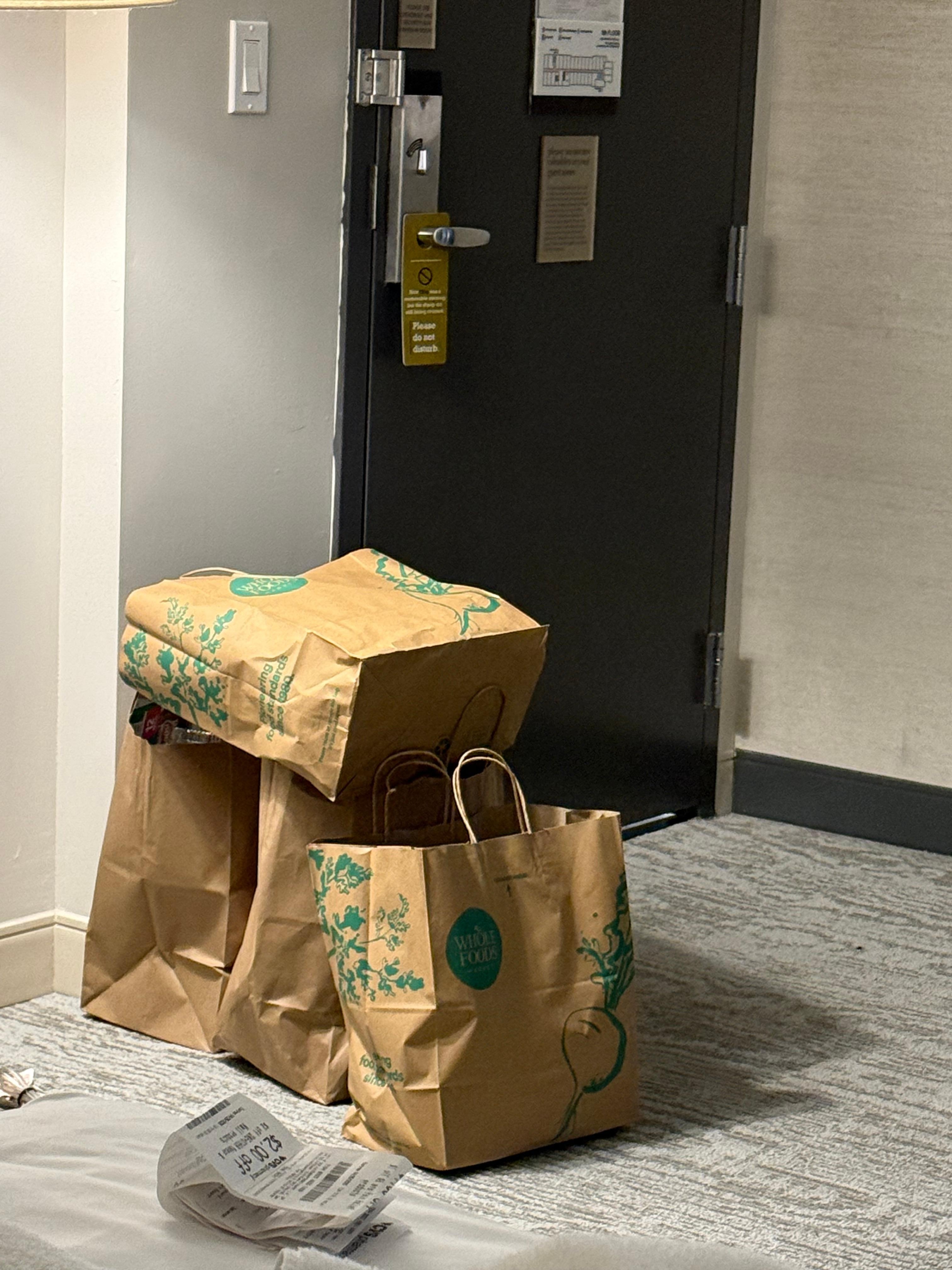 Housekeeping didn’t show for two days to empty trash or clean.