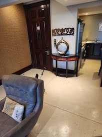 Dirty and stained floors