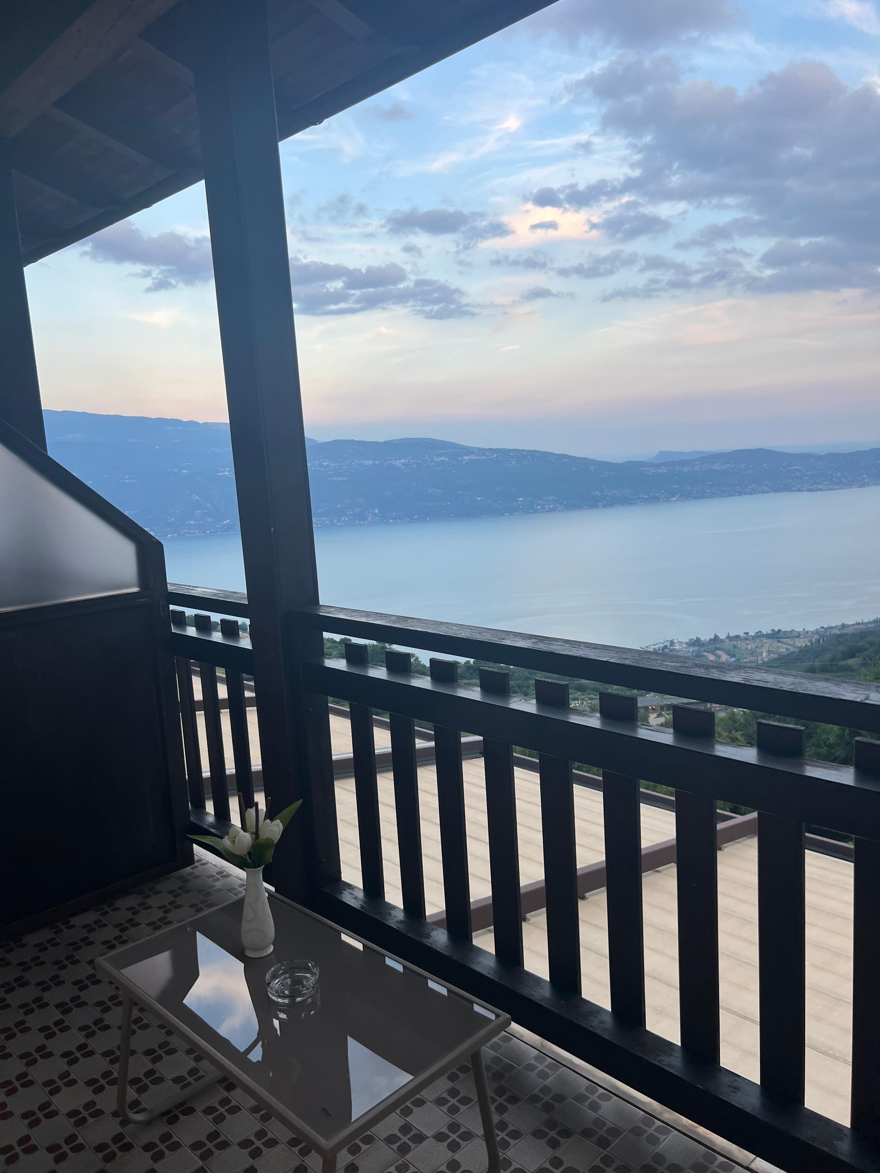 Vue du balcon 