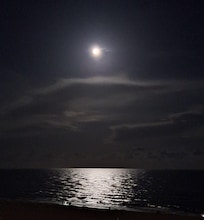 Full moon from balcony