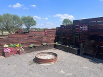 Cute fire pit area