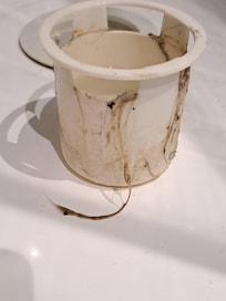 Dirty shower filter