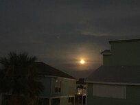 Sturgeon full moon from the deck.