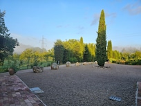 Area in front of the house