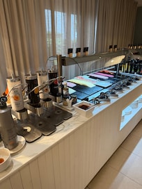 Petit dej du choix mais pas de qualité