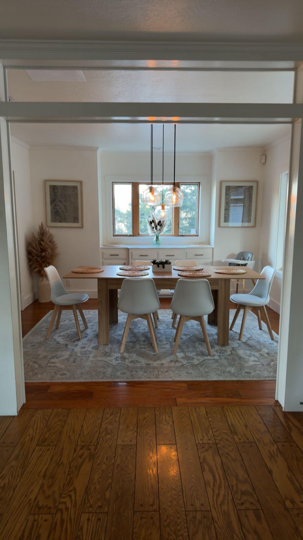 Beautiful dining area