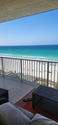 Balcony- LOOK AT THAT VIEW 👀