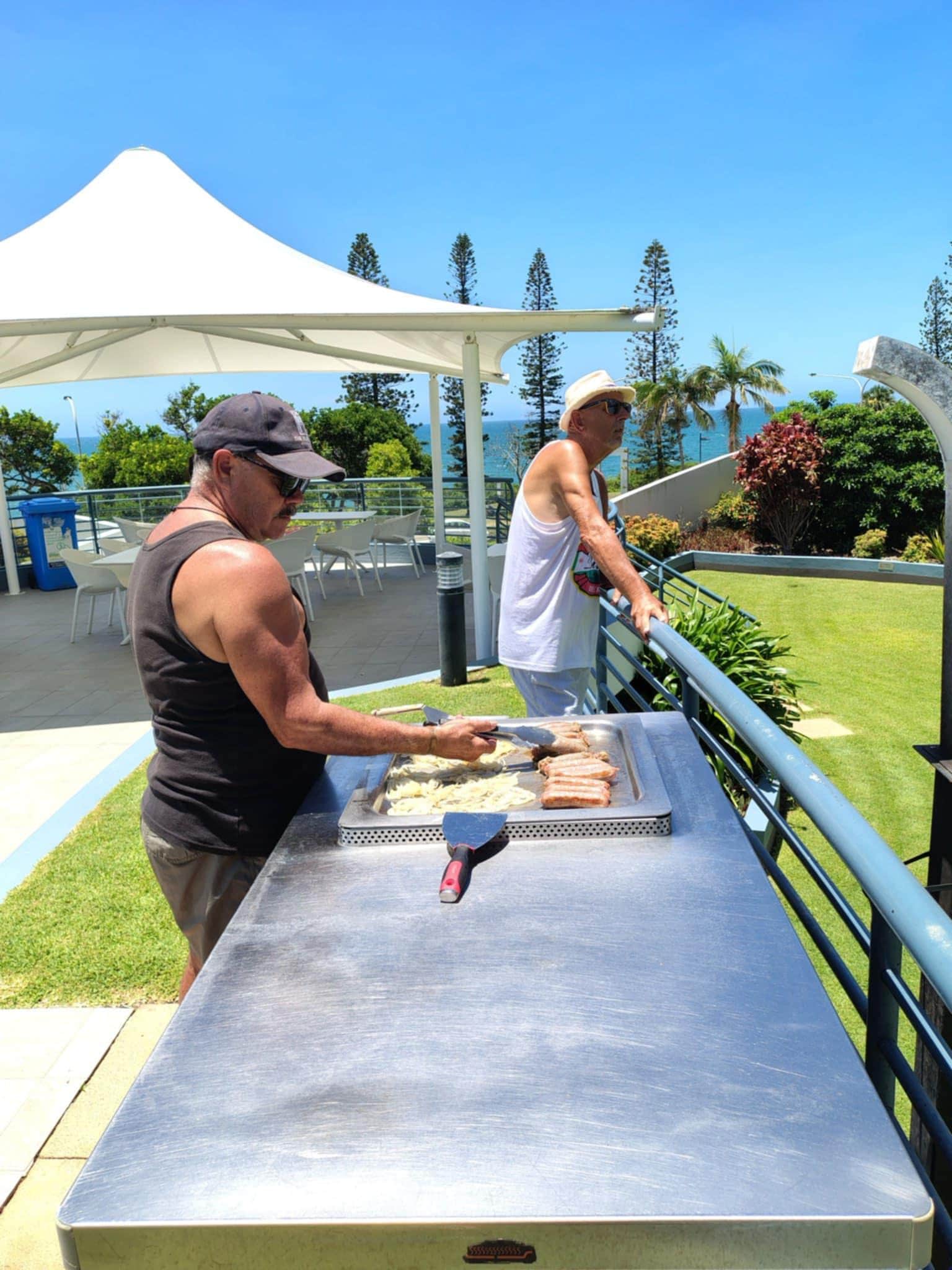 The lawn and bbq areas were amazing 