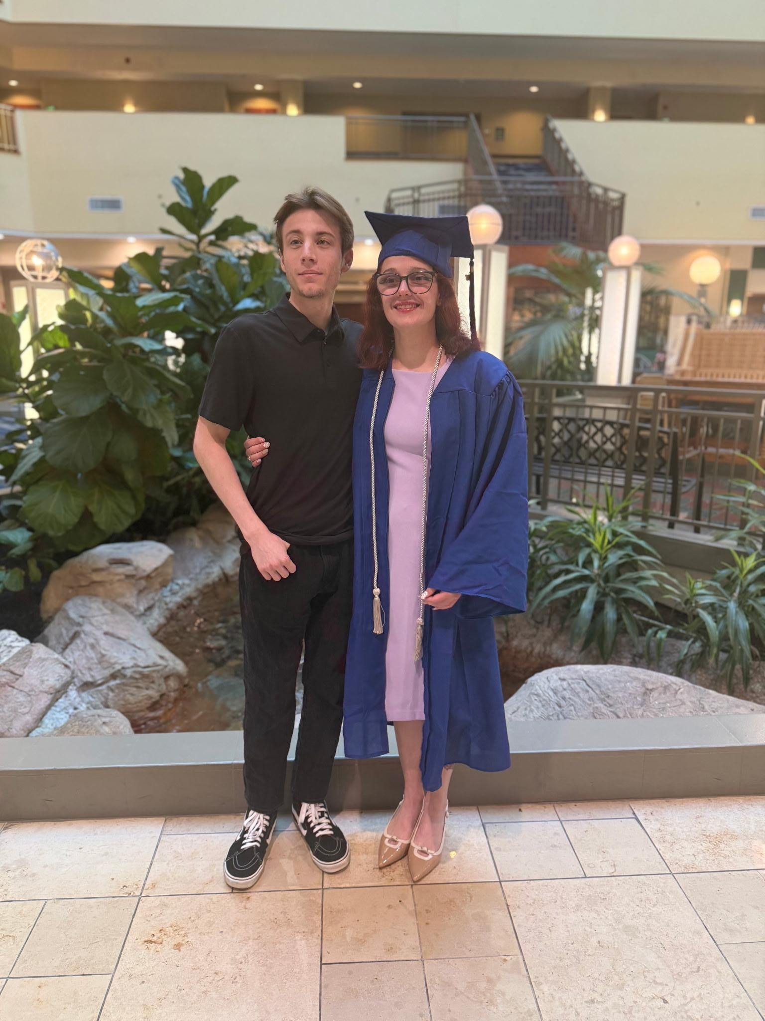 Came for my graduation 