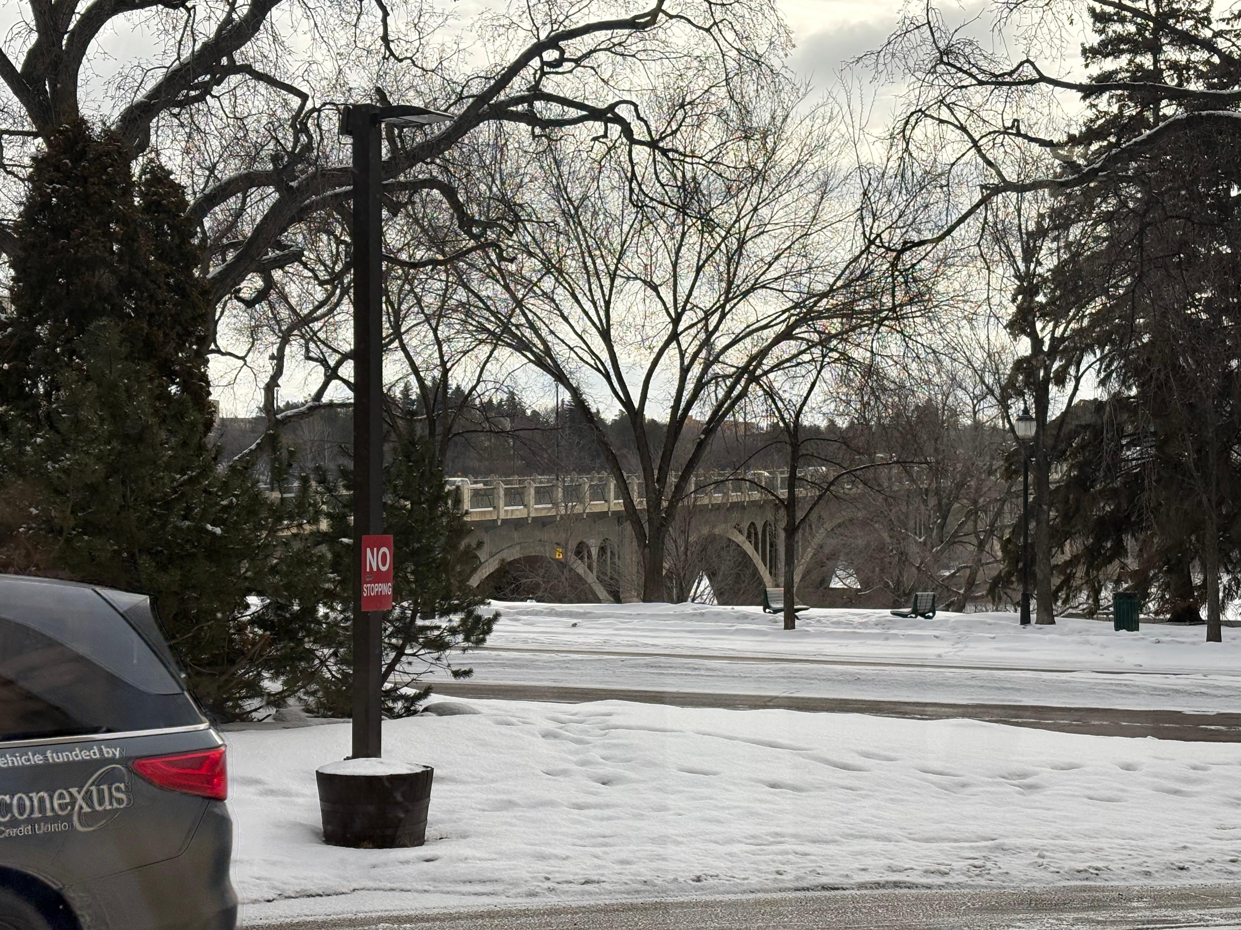 The view from our table at breakfast. 