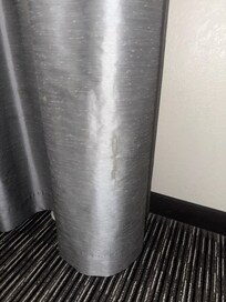 Stain on curtain