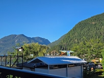 Looking out at the parking lot - from the unit